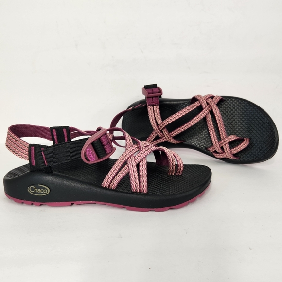 Chaco | Shoes | Chaco Zx2 Sport Sandals Womens 8 Pink Wave Print